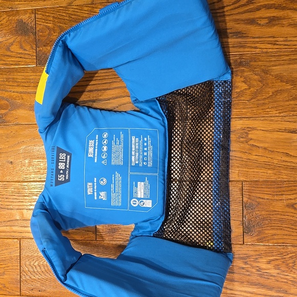 Kids Blue & Yellow Life Jacket - Picture 3 of 4